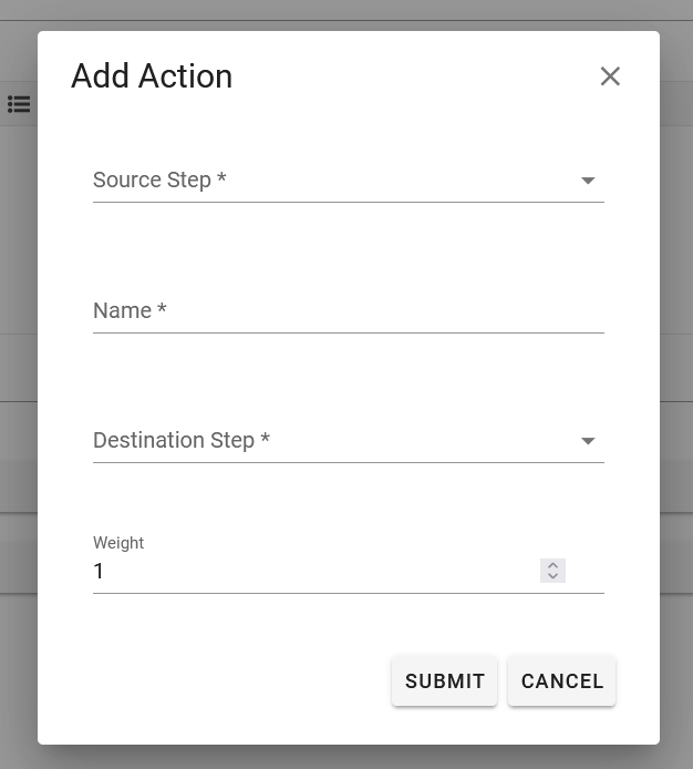 Create step for Process